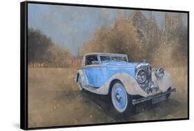 Bentley by Kellner, 1936-Peter Miller-Framed Stretched Canvas