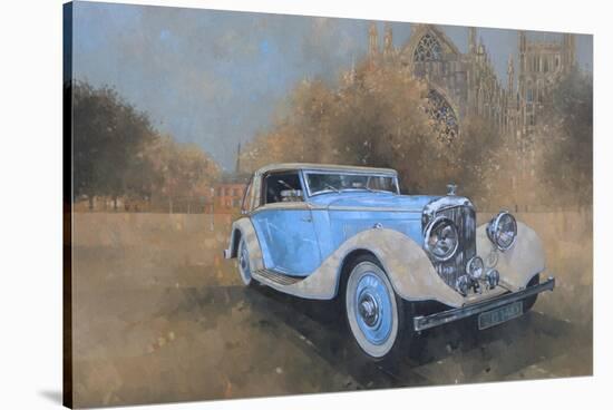 Bentley by Kellner, 1936-Peter Miller-Stretched Canvas