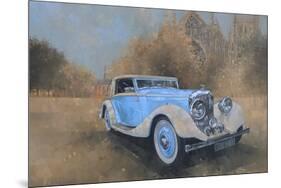 Bentley by Kellner, 1936-Peter Miller-Mounted Premium Giclee Print