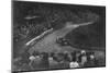 Bentley of Eddie Hall competing in the Shelsley Walsh Hillclimb, Worcestershire, 1935-Bill Brunell-Mounted Photographic Print