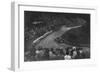 Bentley of Eddie Hall competing in the Shelsley Walsh Hillclimb, Worcestershire, 1935-Bill Brunell-Framed Photographic Print