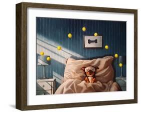 Bentley’s Dream-Lucia Heffernan-Framed Art Print