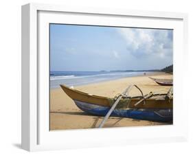 Bentota Beach, Western Province, Sri Lanka, Asia-Ian Trower-Framed Photographic Print