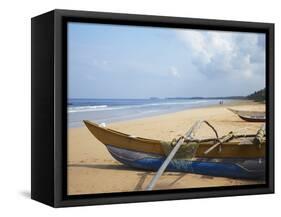 Bentota Beach, Western Province, Sri Lanka, Asia-Ian Trower-Framed Stretched Canvas