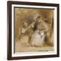 Benvenuto Cellini (1500-71) and Pope Paul II (1468-1579)-Sir David Wilkie-Framed Giclee Print