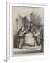 Benvenuto Cellini Presenting a Vase to One of the Popes-null-Framed Giclee Print