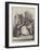 Benvenuto Cellini Presenting a Vase to One of the Popes-null-Framed Giclee Print