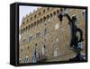 Benvenuto Cellini's Perseus, Loggia Dei Lanzi, Florence, Tuscany, Italy-Tondini Nico-Framed Stretched Canvas
