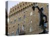 Benvenuto Cellini's Perseus, Loggia Dei Lanzi, Florence, Tuscany, Italy-Tondini Nico-Stretched Canvas