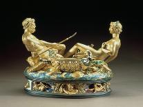 Salt Cellar or Saliera, Belonging to King Francis I of France of the Earth and Sea United-Benvenuto Cellini-Giclee Print