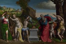 A Pagan Sacrifice, 1526-Benvenuto Tisi Da Garofalo-Giclee Print