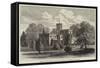 Benwell Tower, Newcastle-On-Tyne, the Residence of the Bishop of Newcastle-null-Framed Stretched Canvas