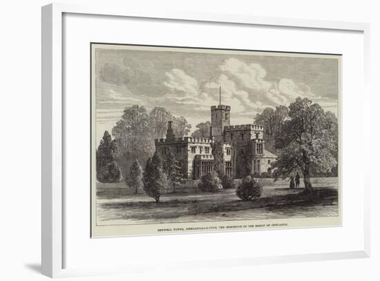 Benwell Tower, Newcastle-On-Tyne, the Residence of the Bishop of Newcastle-null-Framed Giclee Print