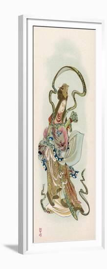 Benzaiten, Goddess of Grace and Beauty-null-Framed Art Print