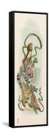 Benzaiten, Goddess of Grace and Beauty-null-Framed Stretched Canvas