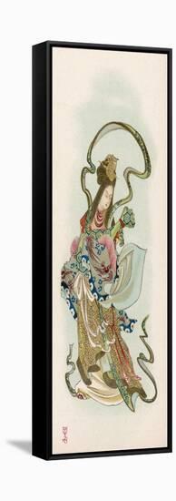 Benzaiten, Goddess of Grace and Beauty-null-Framed Stretched Canvas