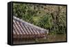 Benzaiten Temple in the Enkan Lake, Just Below the Famous Shuri Castle, Naha, Okinawa, Japan-Paul Dymond-Framed Stretched Canvas
