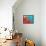 Benzene Molecule-Laguna Design-Framed Stretched Canvas displayed on a wall