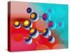 Benzene Molecule-Laguna Design-Stretched Canvas
