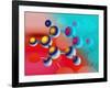 Benzene Molecule-Laguna Design-Framed Photographic Print