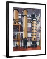 Benzole recovery plant, 1938-Unknown-Framed Giclee Print