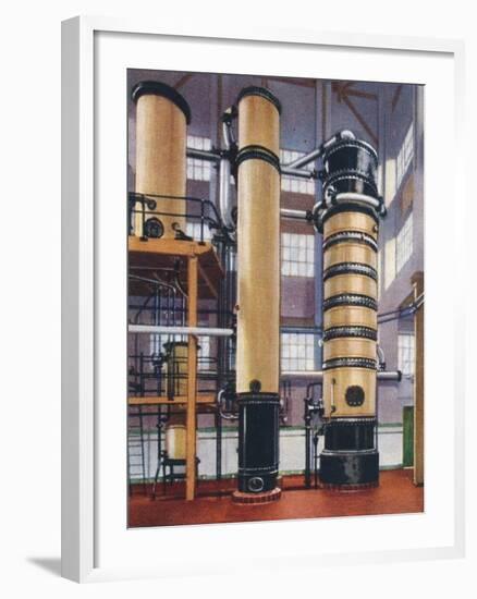 Benzole recovery plant, 1938-Unknown-Framed Giclee Print