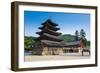 Beopjusa Temple Complex, South Korea, Asia-Michael-Framed Photographic Print