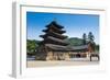 Beopjusa Temple Complex, South Korea, Asia-Michael-Framed Photographic Print