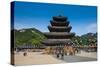 Beopjusa Temple Complex, South Korea, Asia-Michael-Stretched Canvas