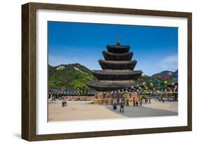 Beopjusa Temple Complex, South Korea, Asia-Michael-Framed Photographic Print