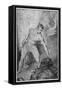 Beowulf Shears off Grendel's Head and Kills Him-John Henry Frederick Bacon-Framed Stretched Canvas