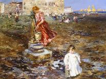 At the Fountain-Beppe Ciardi-Giclee Print