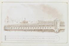 Longitudinal Section of Thames Tunnel, 1826-Beppe Ciardi-Giclee Print