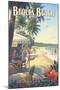 Bequia Beach Hotel-Kerne Erickson-Mounted Art Print