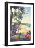 Bequia Beach Hotel-Kerne Erickson-Framed Art Print