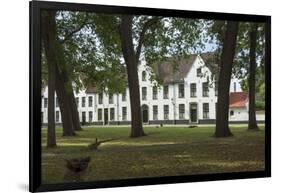 Bequinage, a retreat for Religious Women, Bruges, Belgium, Europe-James Emmerson-Framed Photographic Print