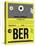 BER Berlin Luggage Tag 1-NaxArt-Stretched Canvas