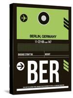 BER Berlin Luggage Tag 2-NaxArt-Stretched Canvas