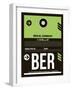 BER Berlin Luggage Tag 2-NaxArt-Framed Art Print