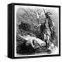 Beranger (His Tomb)-Emile Bayard-Framed Stretched Canvas