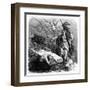 Beranger (His Tomb)-Emile Bayard-Framed Art Print