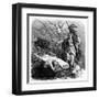 Beranger (His Tomb)-Emile Bayard-Framed Art Print