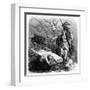 Beranger (His Tomb)-Emile Bayard-Framed Art Print