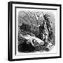 Beranger (His Tomb)-Emile Bayard-Framed Art Print