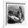 Beranger (His Tomb)-Emile Bayard-Framed Art Print