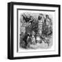 Beranger (Young and Old)-Emile Bayard-Framed Art Print