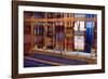 Berber carpets, Fes medina, Morocco-William Sutton-Framed Photographic Print