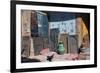 Berber Doors, Ourzazate, Morocco, Africa-Kymri Wilt-Framed Photographic Print