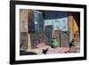 Berber Doors, Ourzazate, Morocco, Africa-Kymri Wilt-Framed Photographic Print