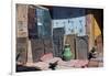 Berber Doors, Ourzazate, Morocco, Africa-Kymri Wilt-Framed Photographic Print